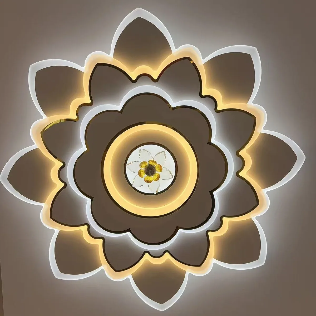 Modern LED Ceiling Light — Living Room & Bedroom — view 13