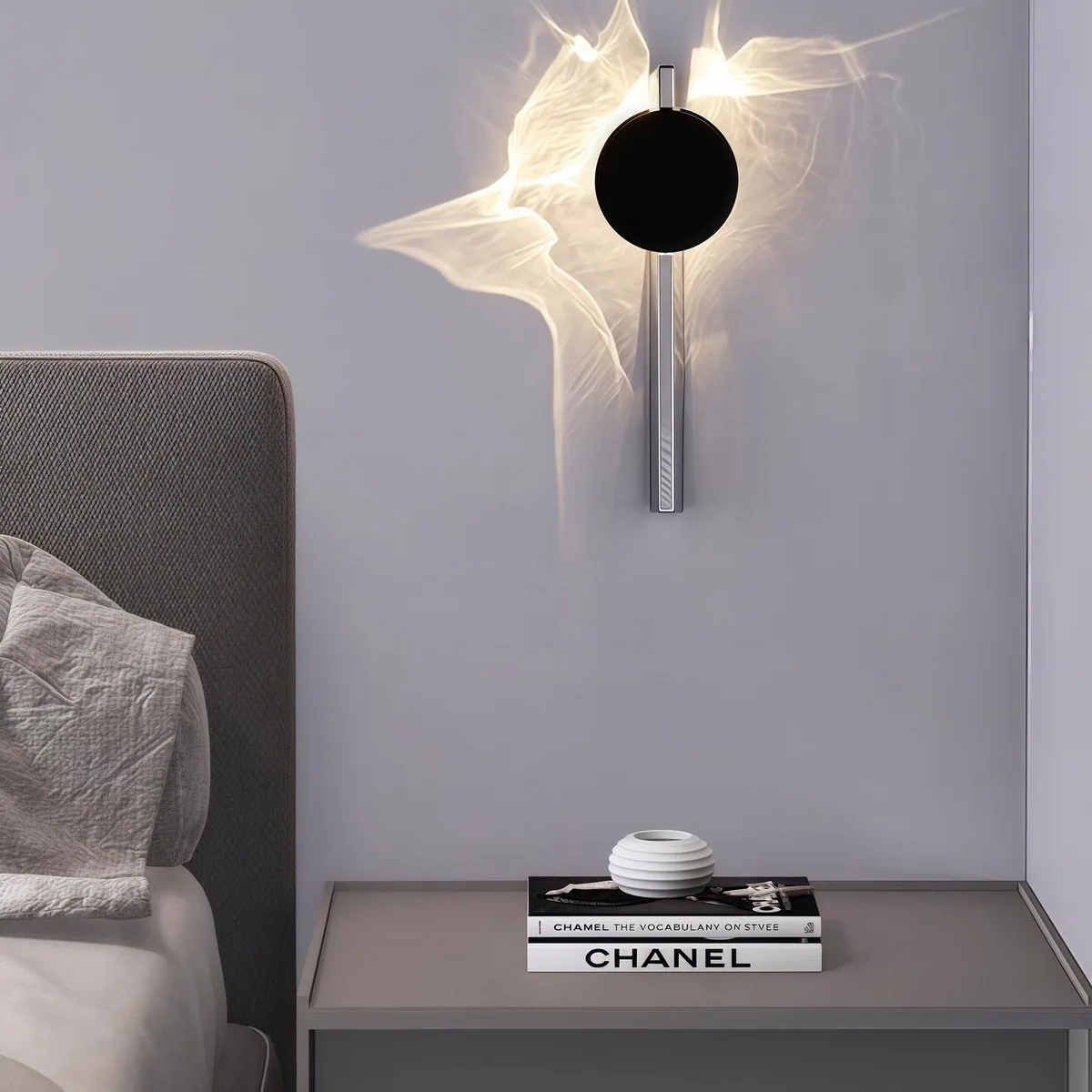 Italian Wall Lamp — Bedside — view 2