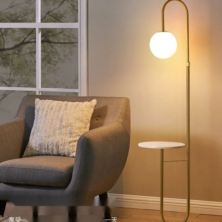 Modern Minimalist LED Smart Floor Lamp — Living Room, Bedroom & Bedside — view 4