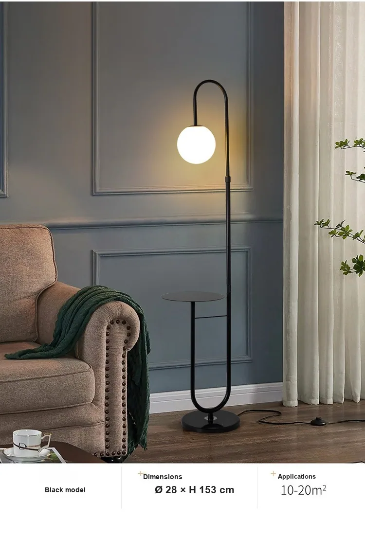 Modern Minimalist LED Smart Floor Lamp — Living Room, Bedroom & Bedside — view 8