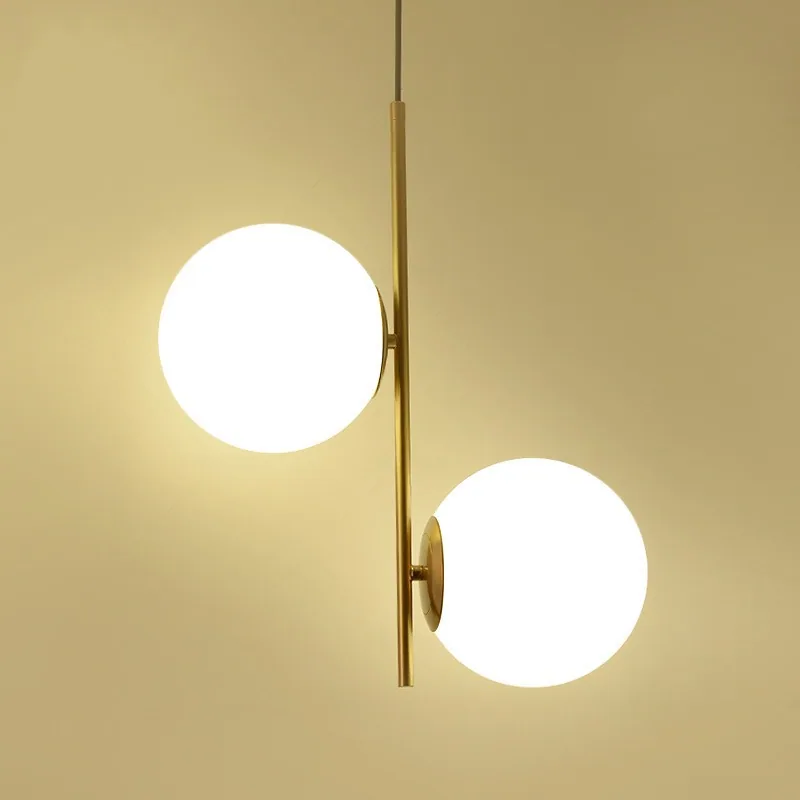 Nordic Glass Globe Floor Lamp — Living Room, Bedroom & Dining Room — view 6