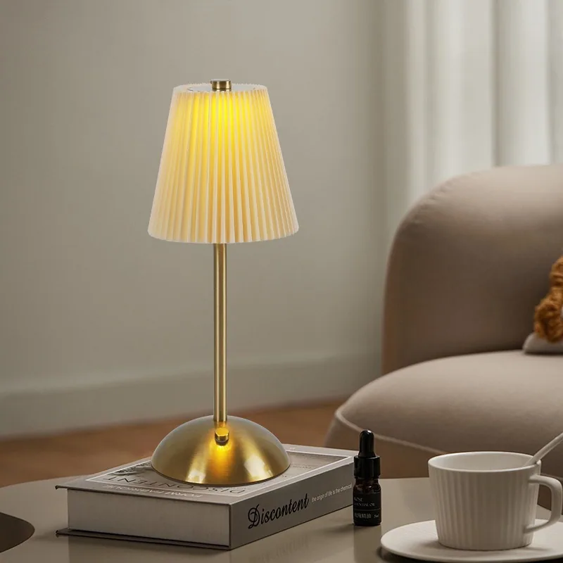 Nordic Fabric Table Lamp — Bedroom, Bedside & Dining Room — view 2