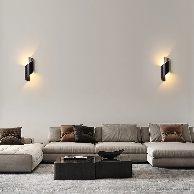 Modern Minimalist LED Wall Lamp — Living Room, Bedroom & Bedside — view 2
