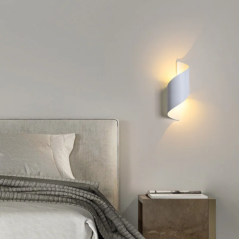 Modern Minimalist LED Wall Lamp — Living Room, Bedroom & Bedside — view 3