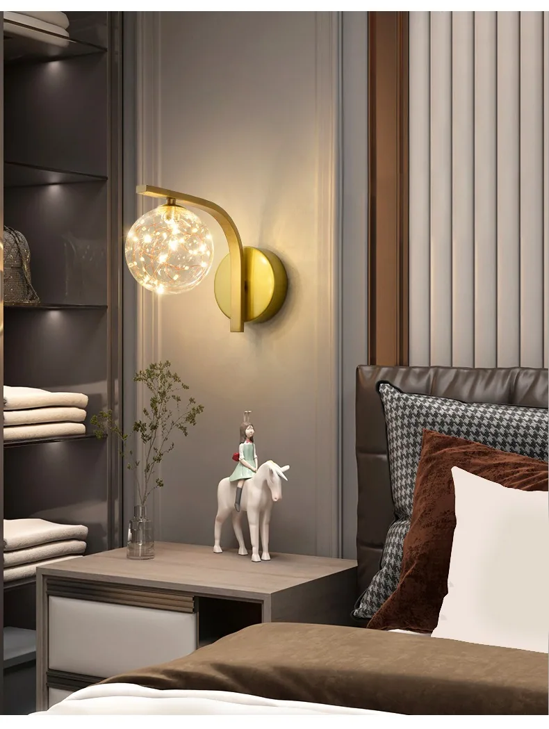Nordic Wall Lamp — Bedroom, Bedside & Walkway — view 11