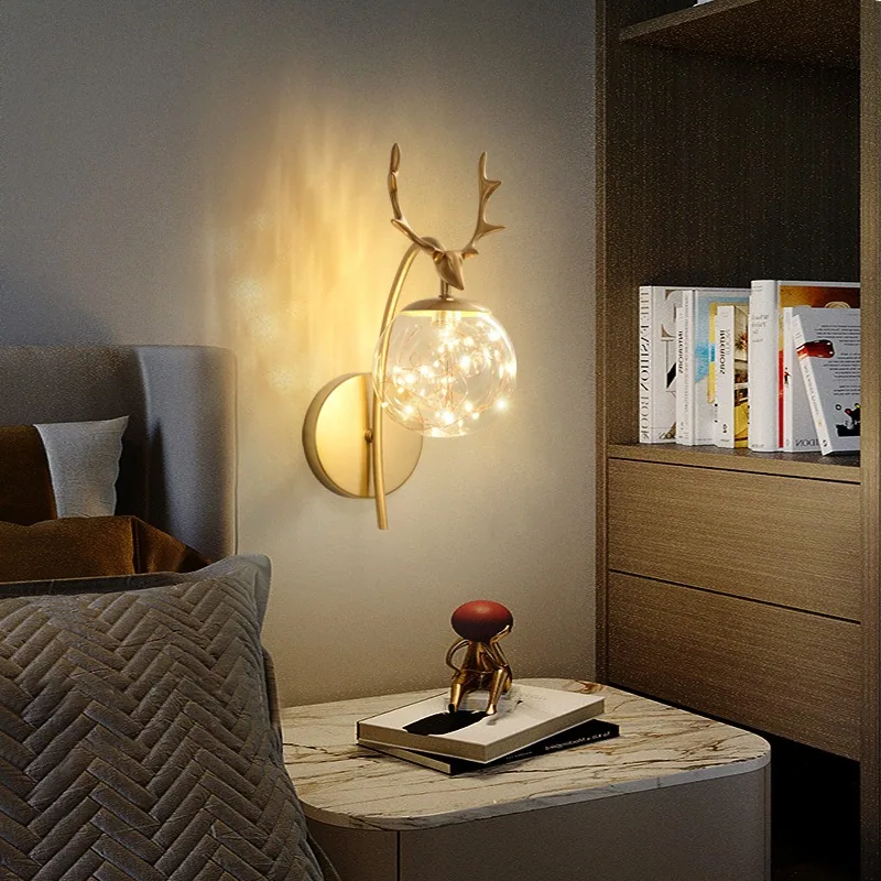 Nordic Wall Lamp — Bedroom, Bedside & Walkway — view 2