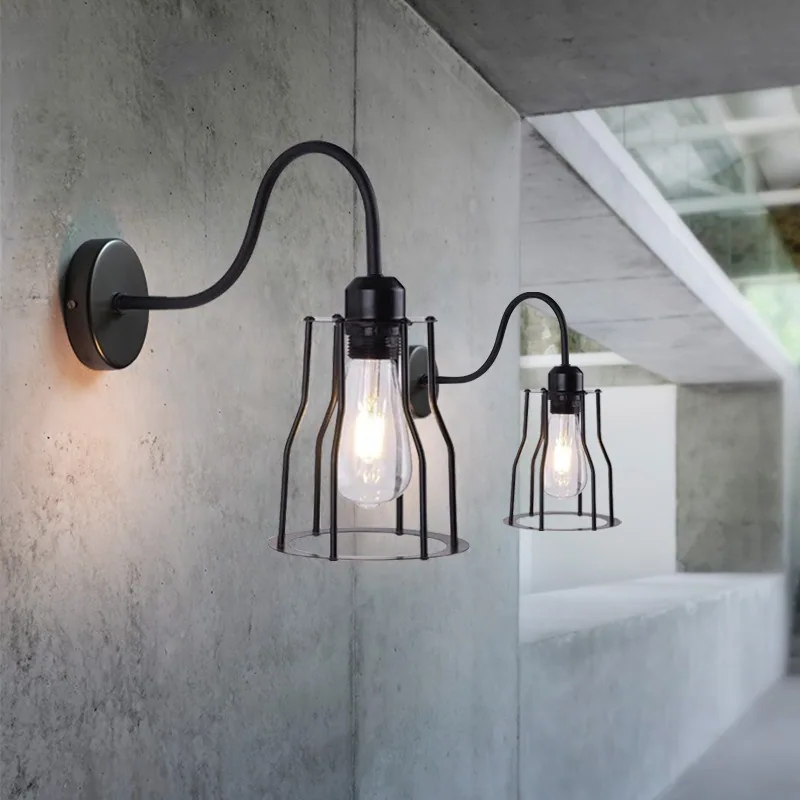 American Ironwork Wall Lamp — Bedroom, Dining Room & Bar Counter — view 3