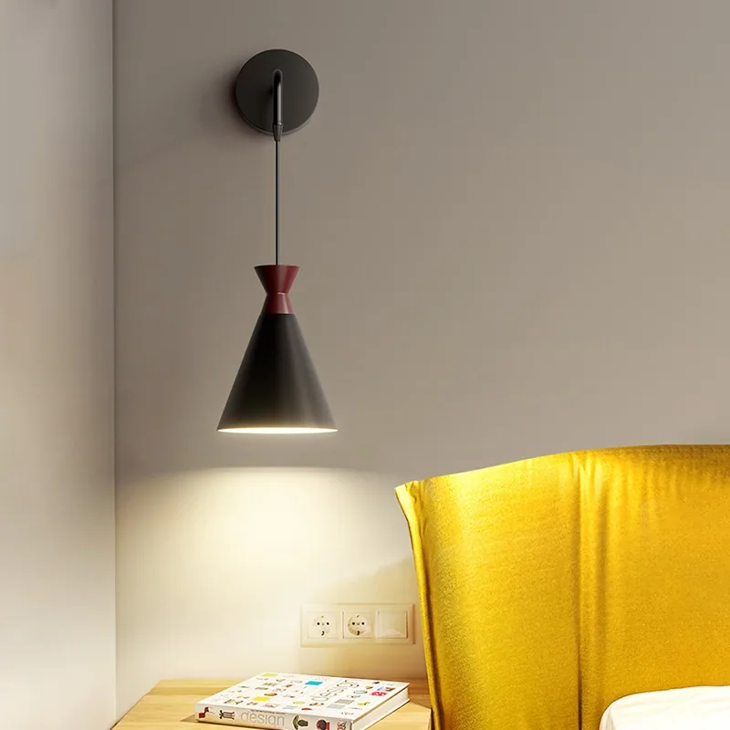 Modern Minimalist Wall Lamp — Living Room, Bedroom & Bedside — view 4