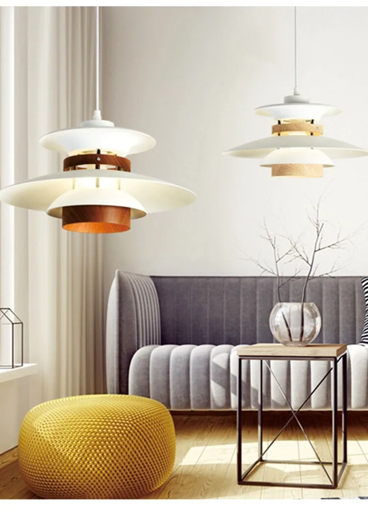 Minimalist Ironwork Chandelier — Dining Room & Bar Counter — view 19