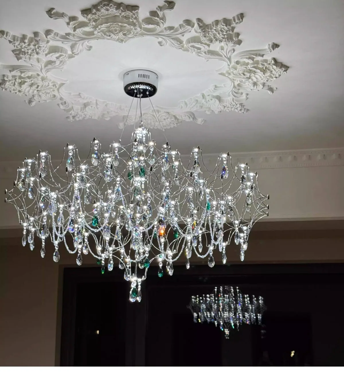 Light Luxury Crystal Chandelier — Living Room, Bedroom & Dining Room — view 7