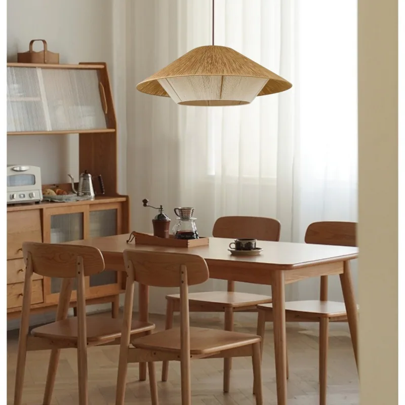 Minimalist Bamboo Chandelier — Living Room & Balcony — view 7