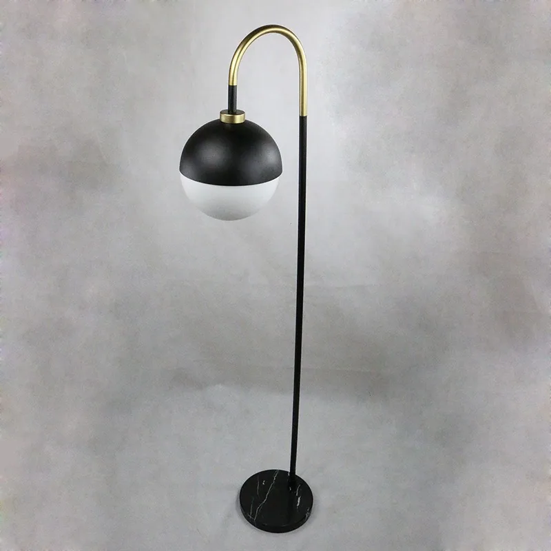European Stainless Steel Floor Lamp — Villa, Lobby & Hotel Guest Room — view 5