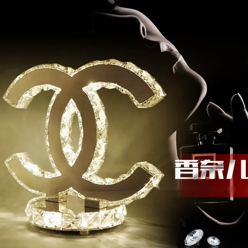 Minimalist Crystal Table Lamp — Study — view 4