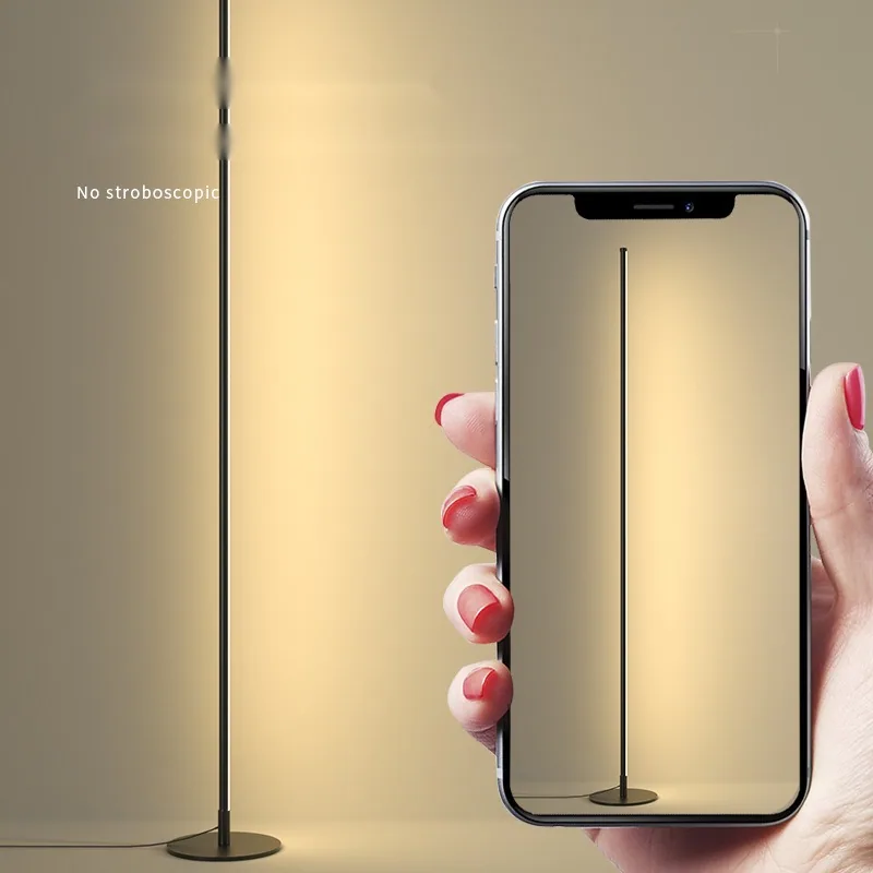 Modern Minimalist LED Floor Lamp — Hotel, Living Room & Bedroom — view 4