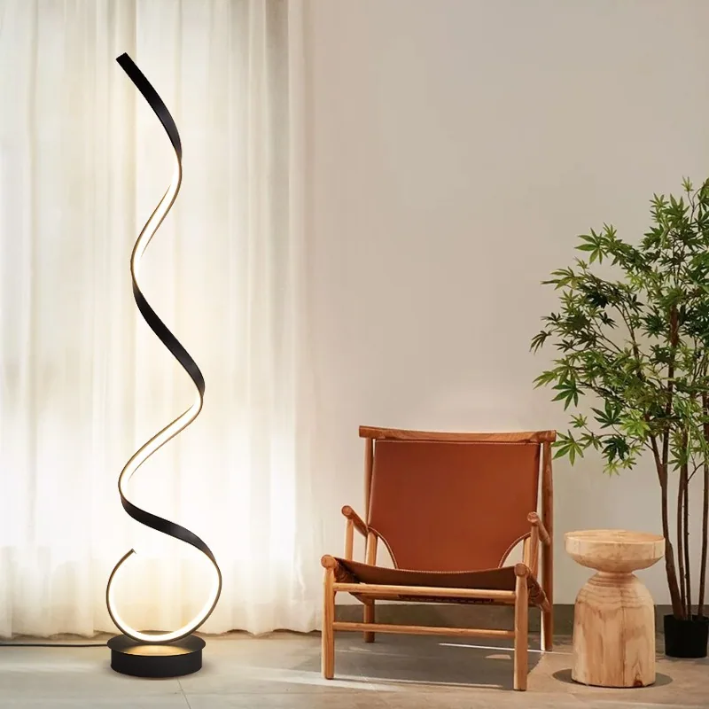 Modern LED Remote-Controlled Floor Lamp — Living Room & Bedroom — view 3