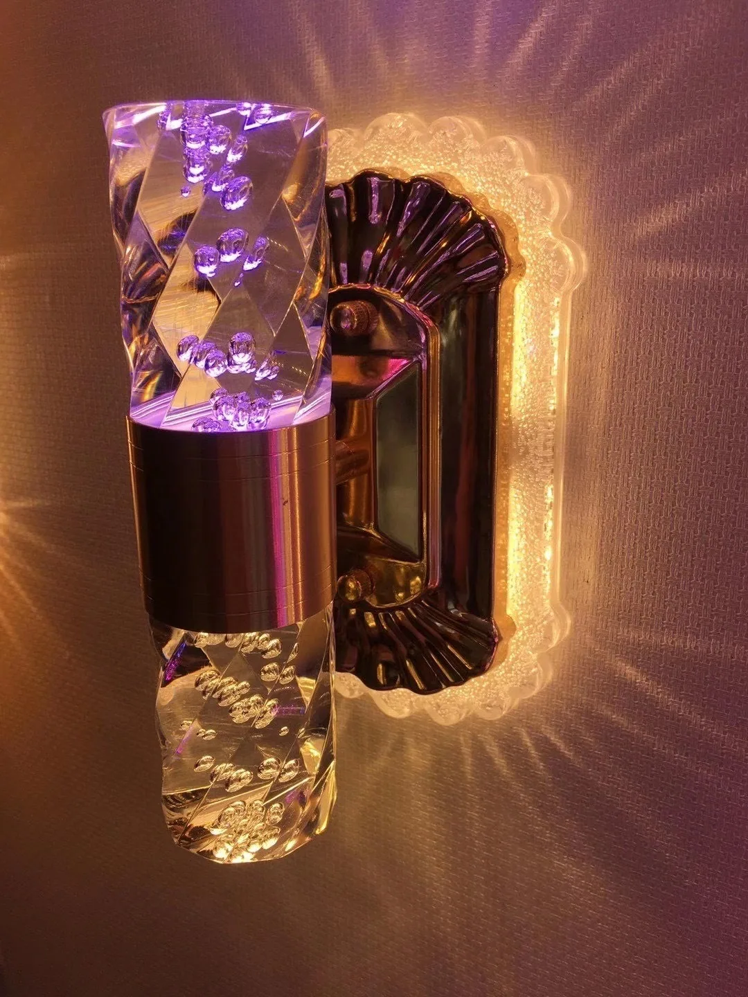 Vintage LED Crystal Wall Lamp — Living Room, Bedroom & Bedside — view 16