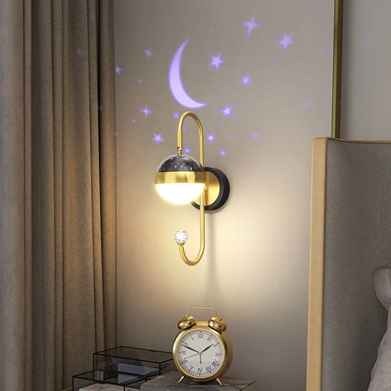 Modern Minimalist Wall Lamp — Living Room, Bedroom & Bedside — view 2