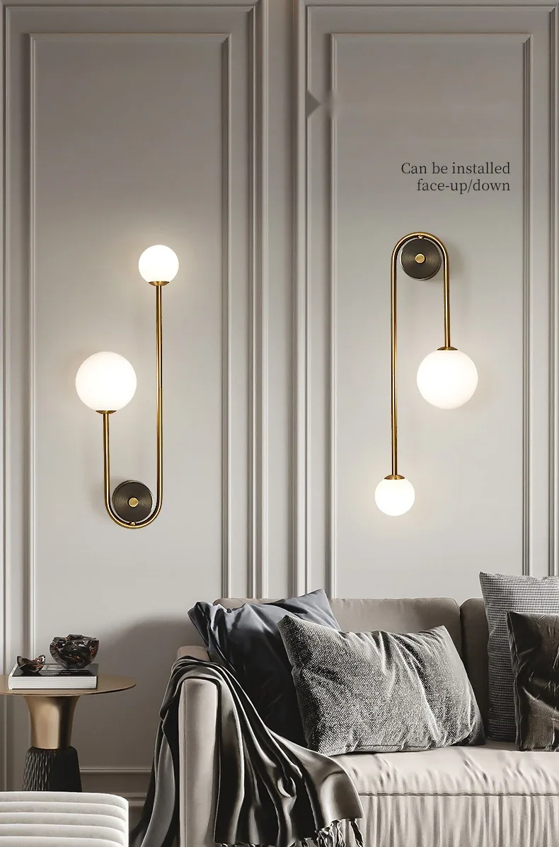 Light Luxury Crystal Wall Lamp — Living Room, Bedroom & Bedside — view 8