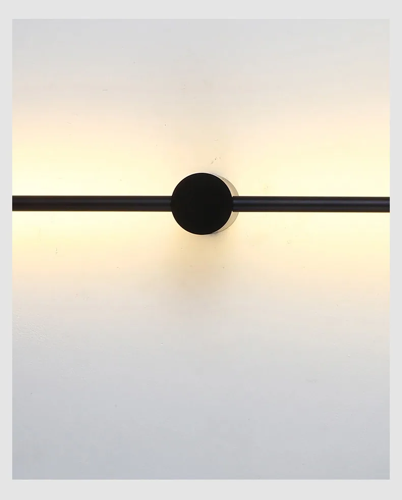 Minimalist Aluminium Linear Wall Lamp — Bedroom, Bedside & Corridor — view 18