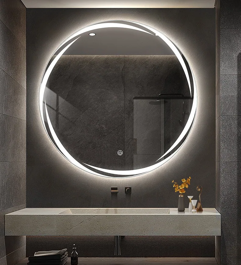 LED Wall-Mounted Illuminated Mirror Light — Hotel, Bathroom & Contract — view 8