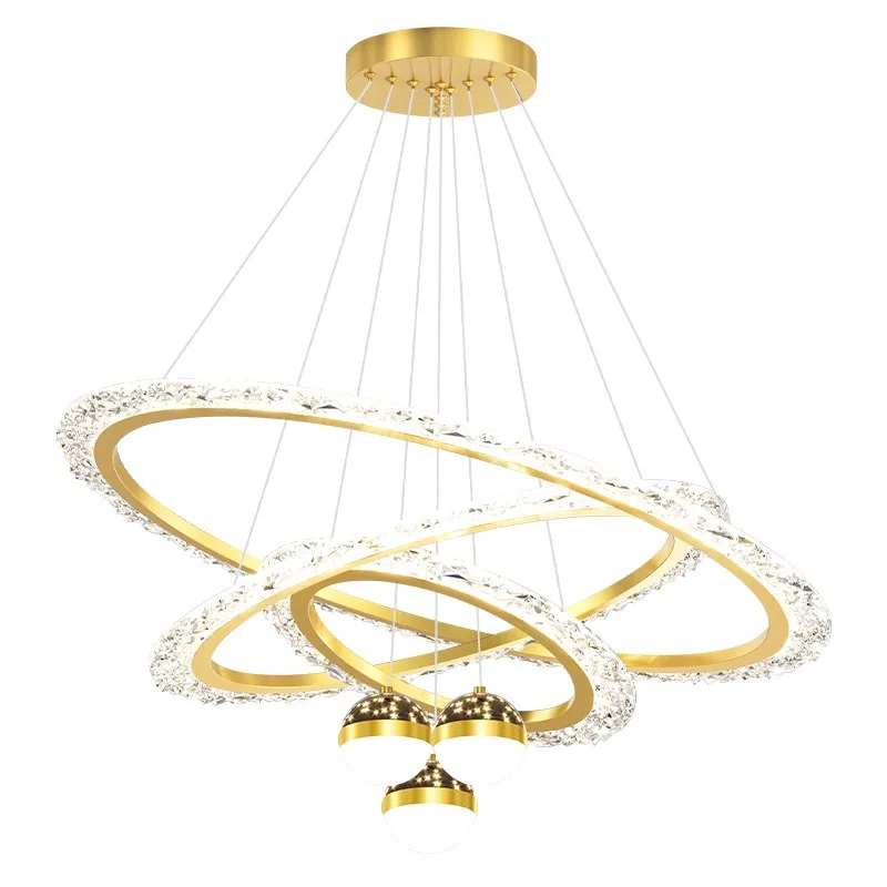 Modern Minimalist Chandelier — Living Room, Bedroom & Dining Room — view 5