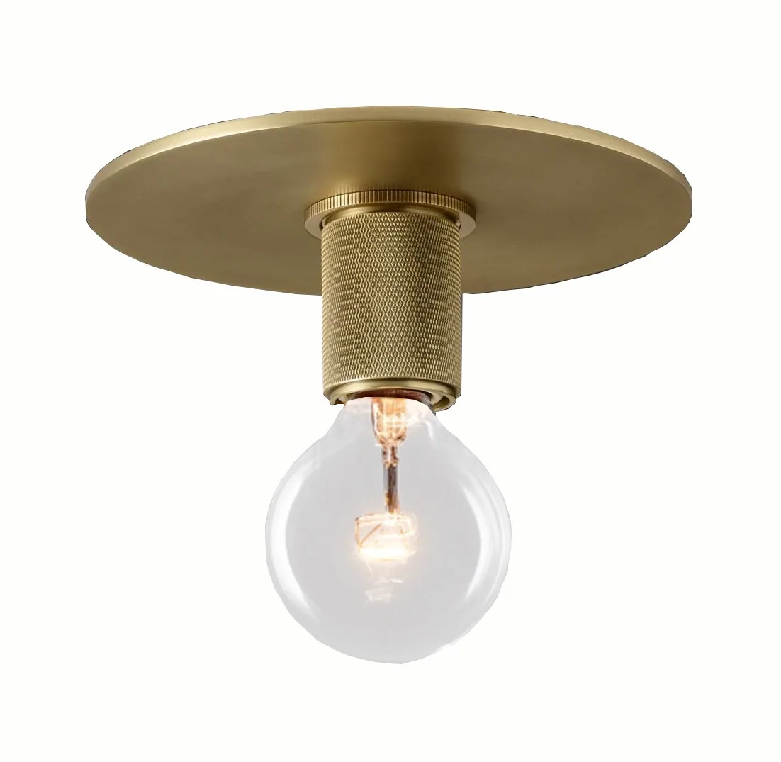 Minimalist Glass Ceiling Light — Stairwell, Walkway & Corridor — view 5