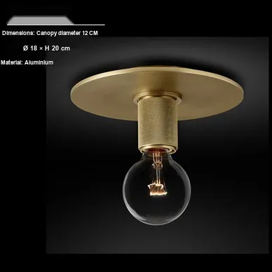 Minimalist Glass Ceiling Light — Stairwell, Walkway & Corridor — view 6