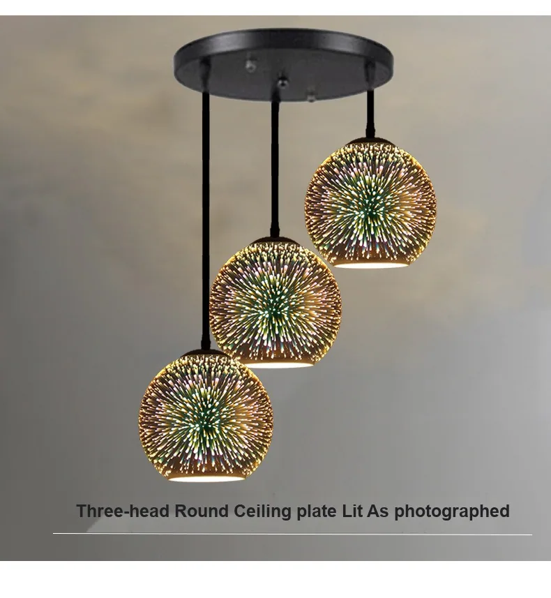 Nordic Glass Chandelier — Dining Room & Café — view 9