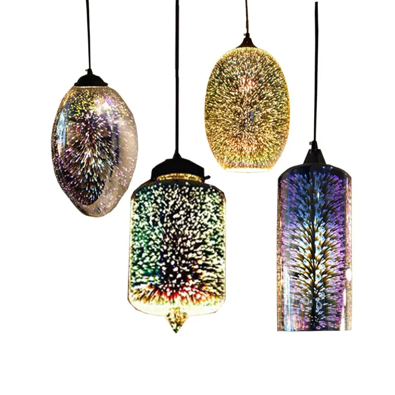 Nordic Glass Chandelier — Dining Room & Café — view 5