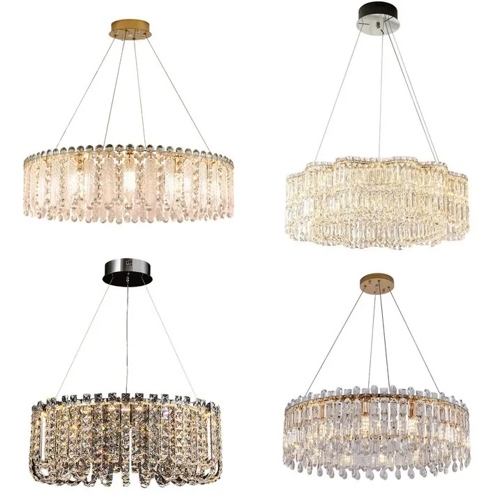 Light Luxury Crystal Chandelier — Living Room, Bedroom & Dining Room — view 5
