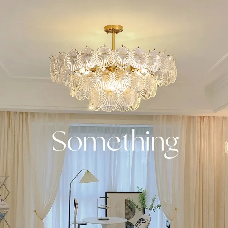 Modern Crystal Chandelier — Living Room, Bedroom & Dining Room — view 2