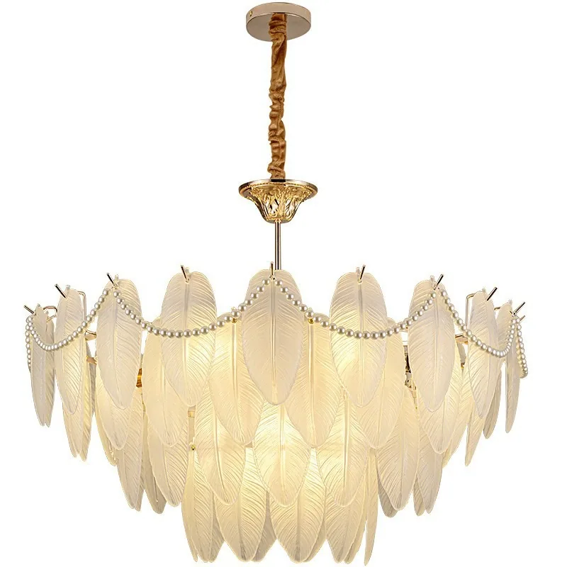 Modern Crystal Chandelier — Living Room, Bedroom & Dining Room — view 4