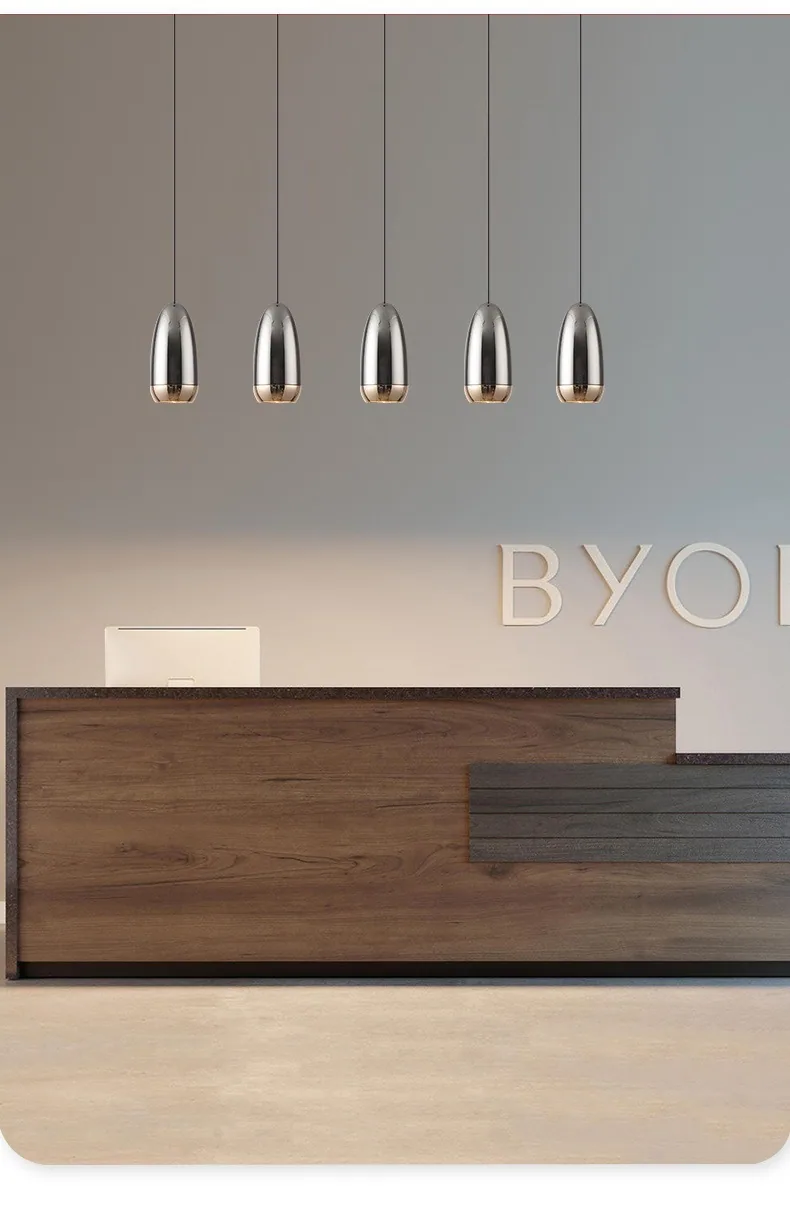 Minimalist Chandelier — Bedside, Dining Room & Bar Counter — view 16