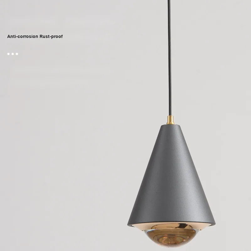 Light Luxury Cord-Hung Chandelier — Bedside & Bar Counter — view 4