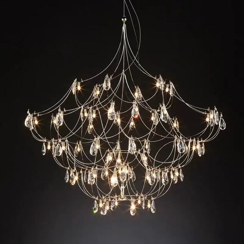 Modern Minimalist Chandelier — Boutique, Living Room & Reception — view 5