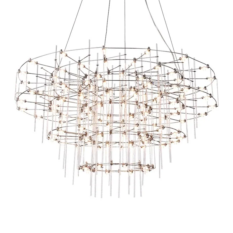 Modern Minimalist Chandelier — Boutique, Living Room & Reception — view 6