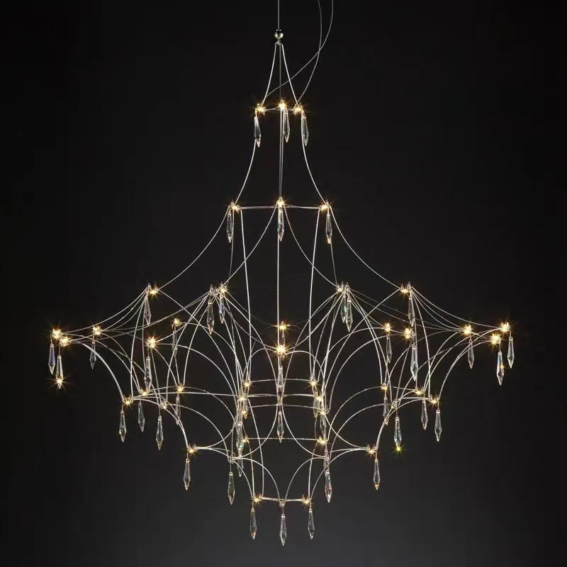 Modern Minimalist Chandelier — Boutique, Living Room & Reception — view 10