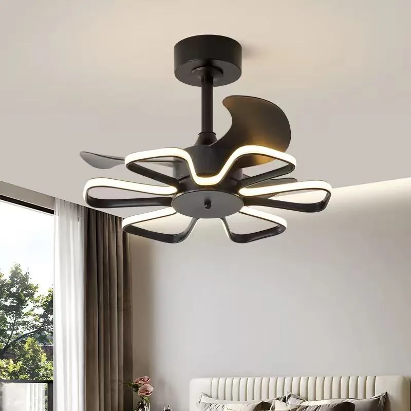 Nordic Smart Remote-Controlled Ceiling Fan Light — Living Room, Bedroom & Dining Room — view 1